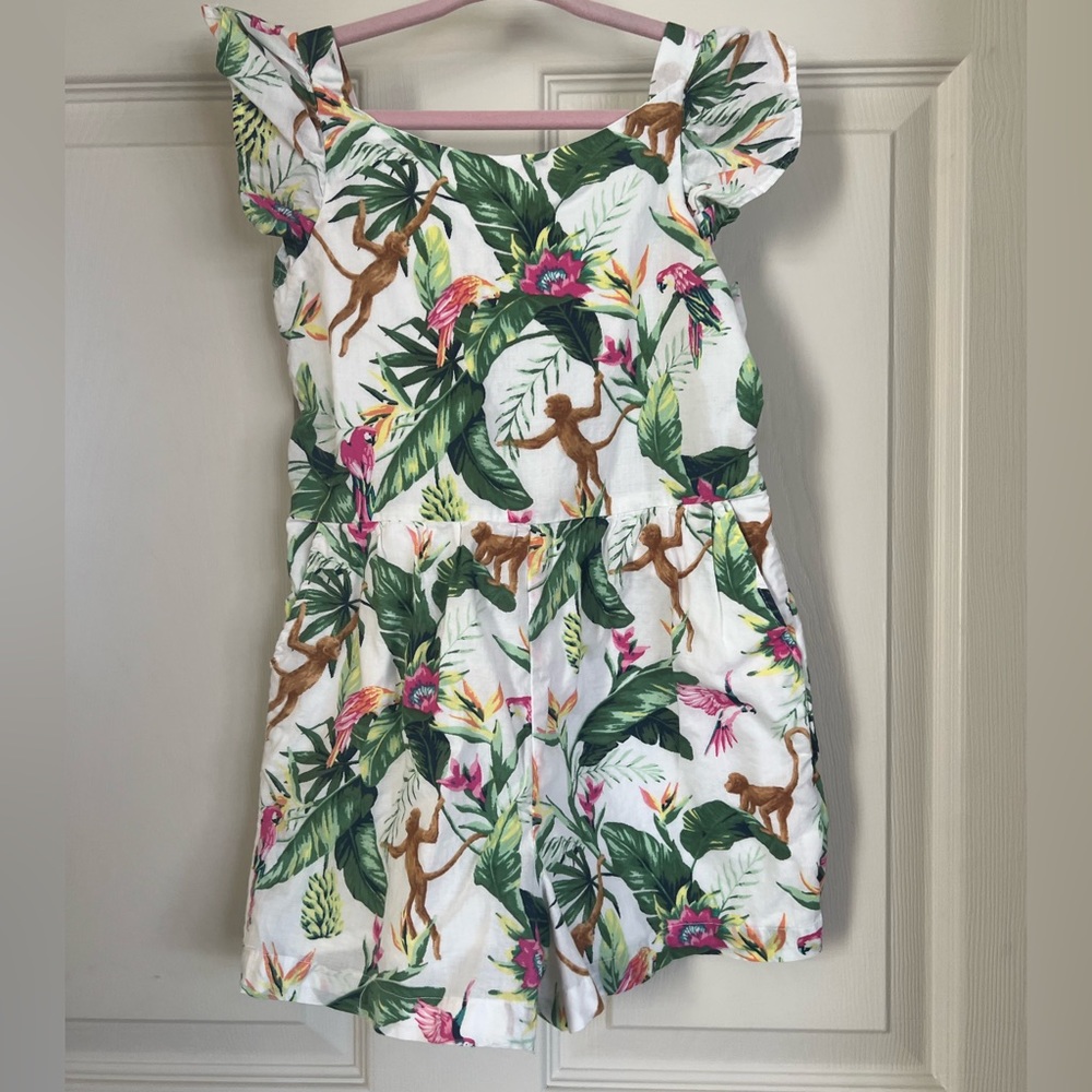 Janie and Jack girls romper